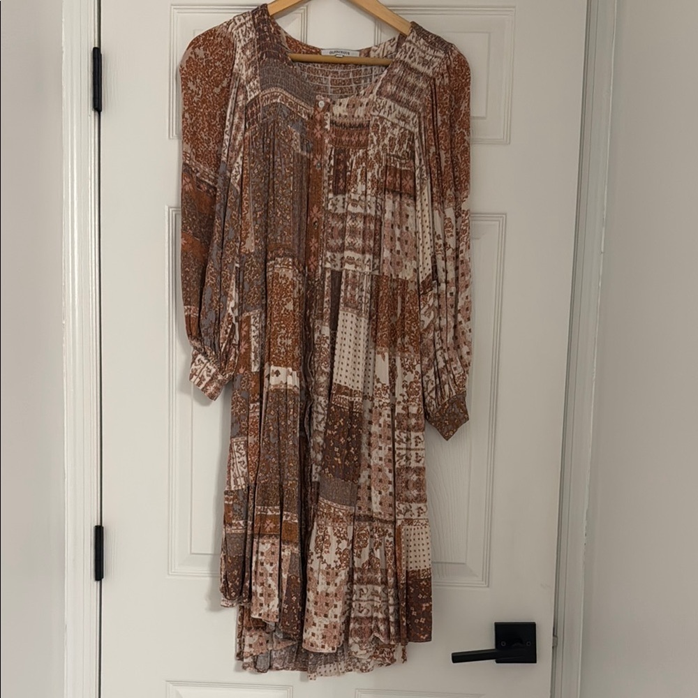 Patchwork Bohemian Dress
